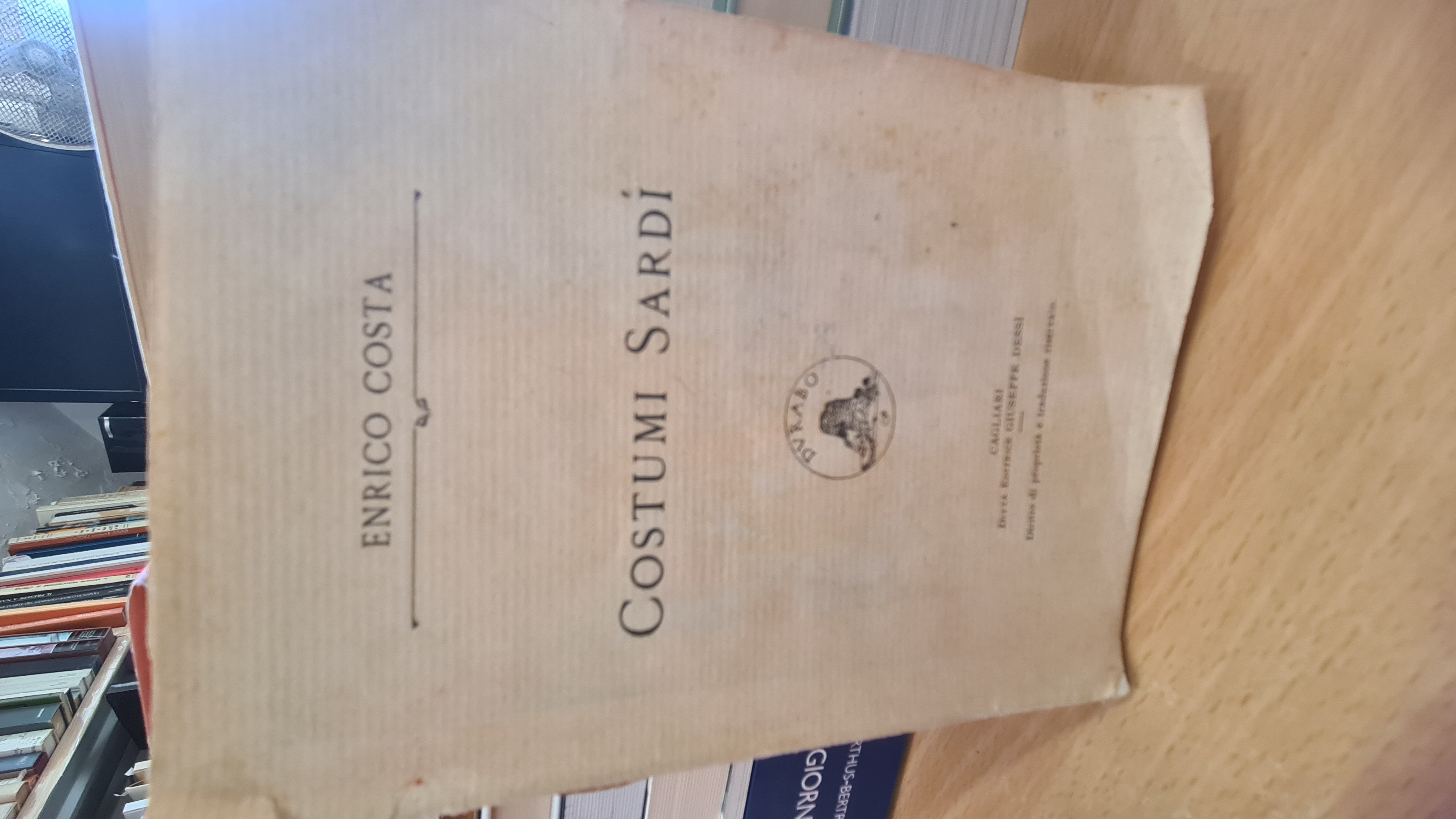 COSTUMI SARDI - ENRICO COSTA -