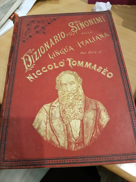 dizionario dei sinonimi della lingua italiana