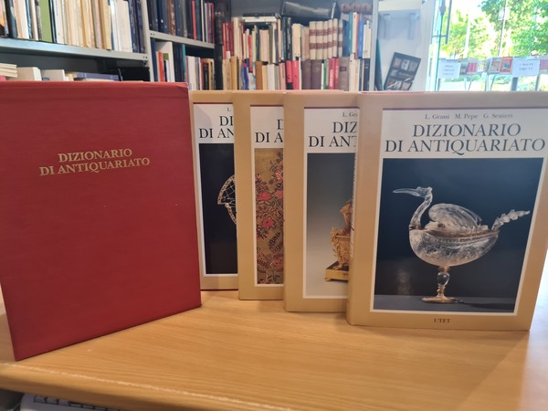 Dizionario di antiquariato cof. 4 voll.