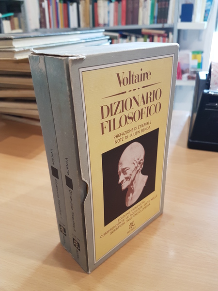 Dizionario filosofico. cofanetto 2 voll.