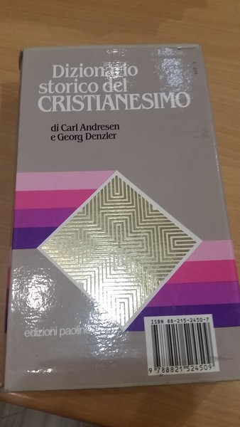 dizionario storico del cristianesimo