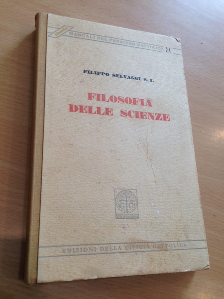 filosofia delle scienze