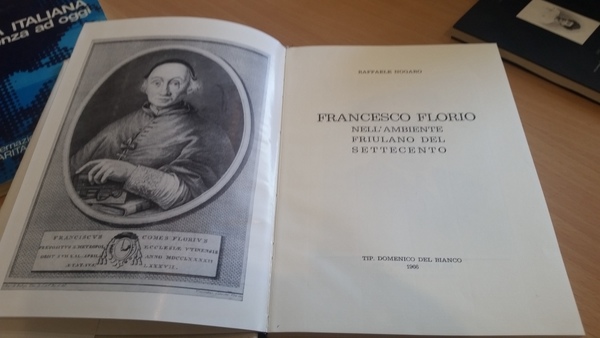 francesco florio nell'ambiente friulano del settecento