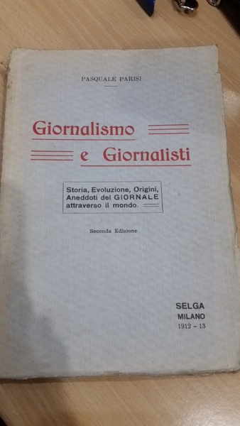 giornalismo e giornalisti