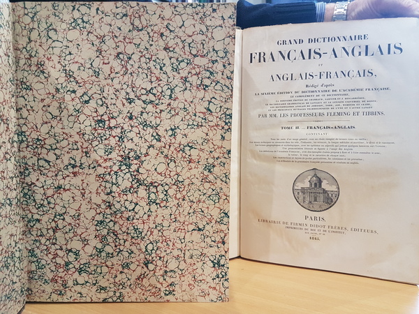 grand dictionnaire francais-anglais et anglais-francais