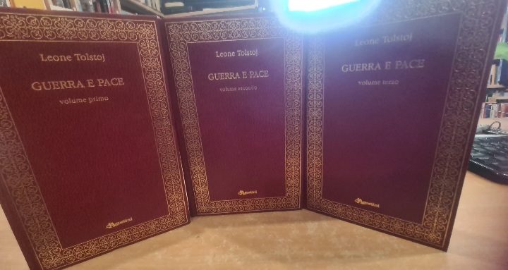 Guerra e Pace. Tolstoj, Lev Nikolajevic 3 Volumi