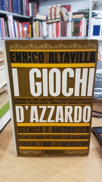 I giochi d'azzardo