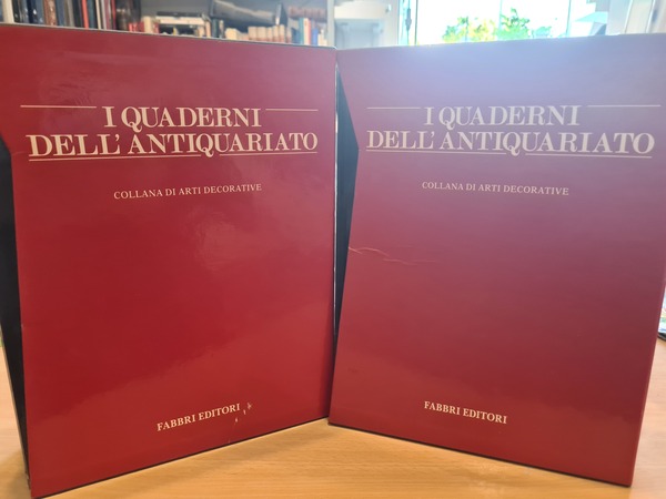 I quaderni dell'antiquariatto 21 fascicoli in due cofanetti