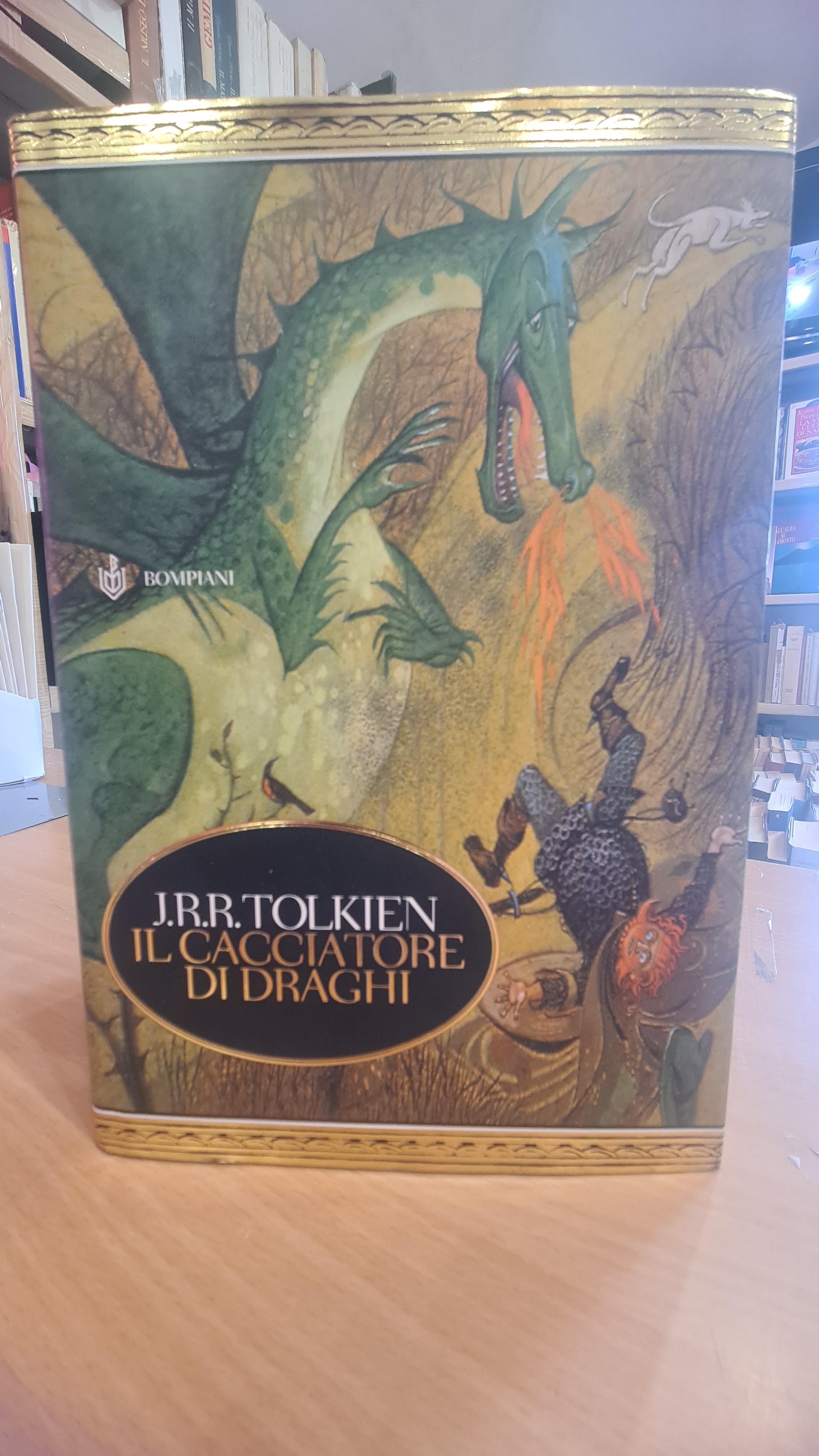 IL CACCIATORE DI DRAGHI - J.R.R. TOLKIEN - NUOVO