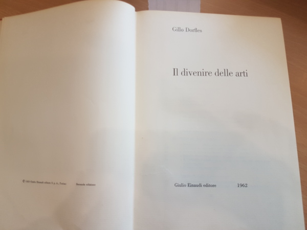 Il divenire delle arti