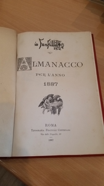 Io fanfulla almanacco per il 1887