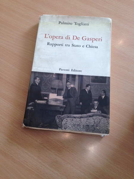 l'opera di de gasperi