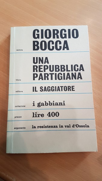 La repubblica partigiana