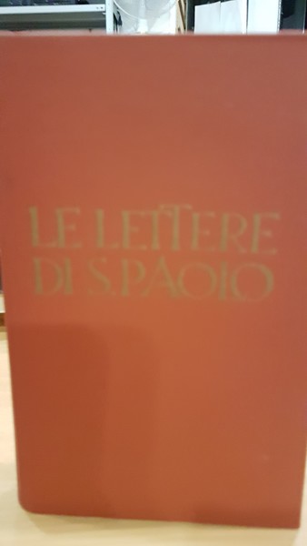 Le lettere di S. Paolo