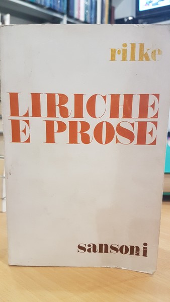 Liriche e prose