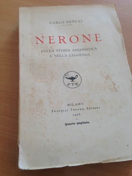 nerone nella storia aneddotica e nella leggenda