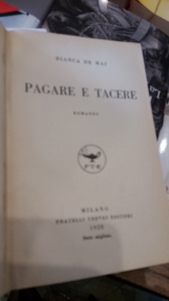 pagare e tacere