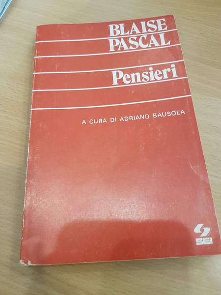 Pensieri- a cura di Adriano Bausola