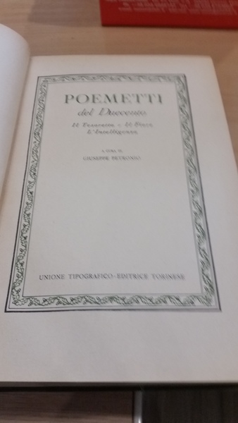 poemetti del duecento