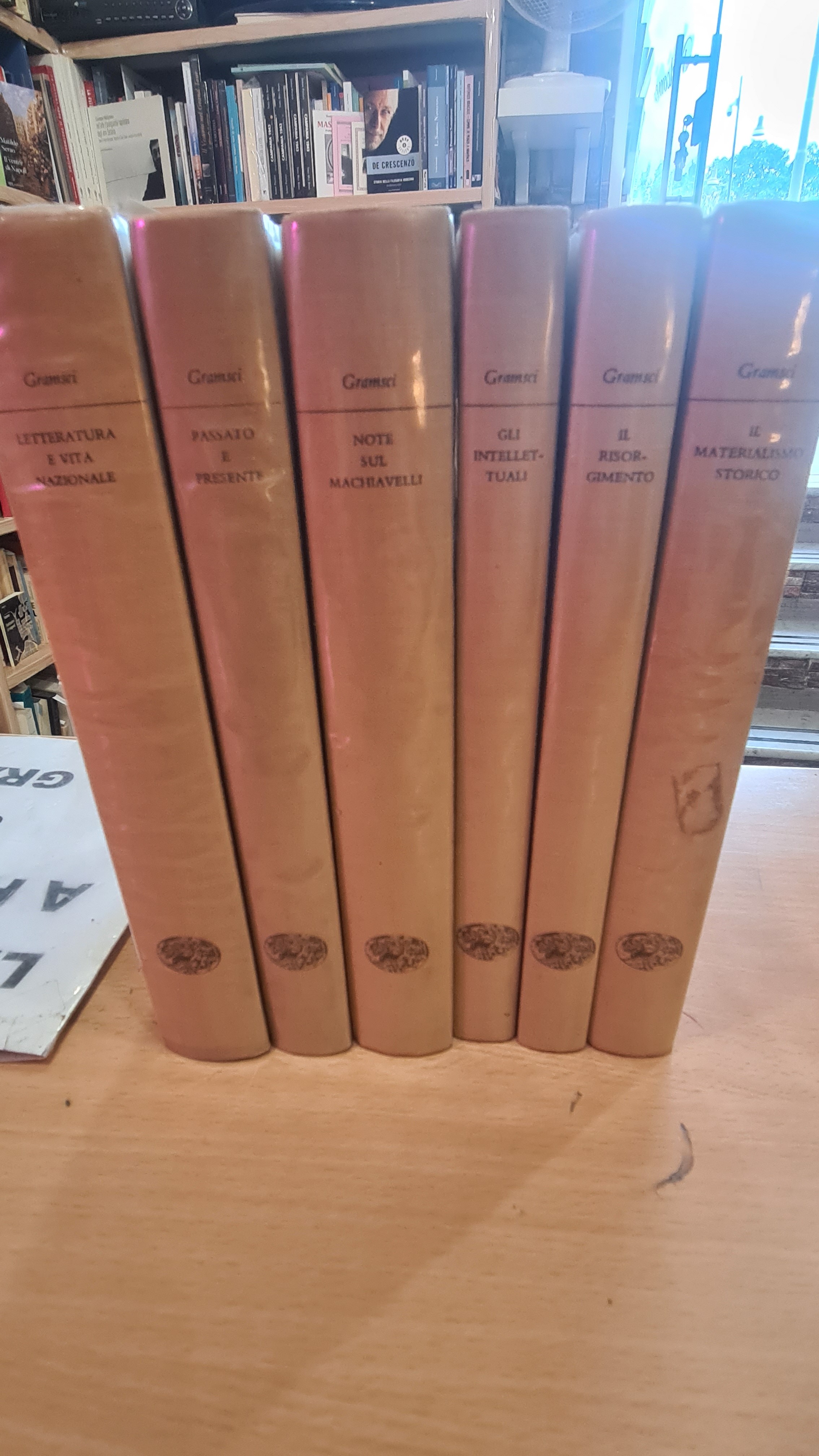 QUADERNI DEL CARCERE - GRAMSCI - OPERA IN 6 VOLUMI …