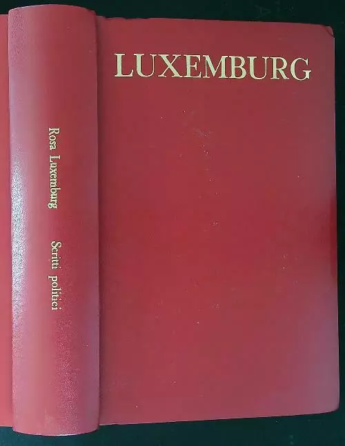 ROSA LUXEMBURG SCRITTI POLITICI