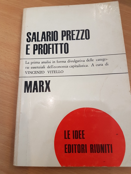 Salario prezzo e profitto