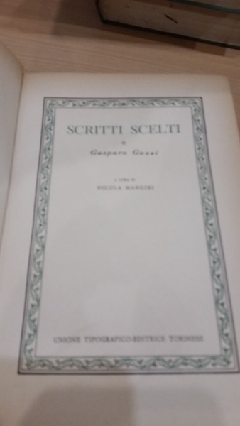 scritti scelti