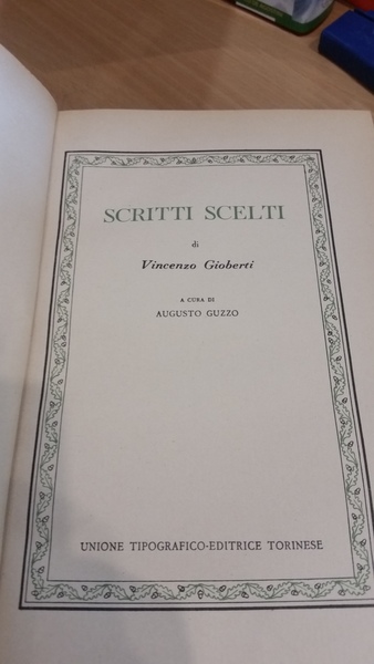 scritti scelti