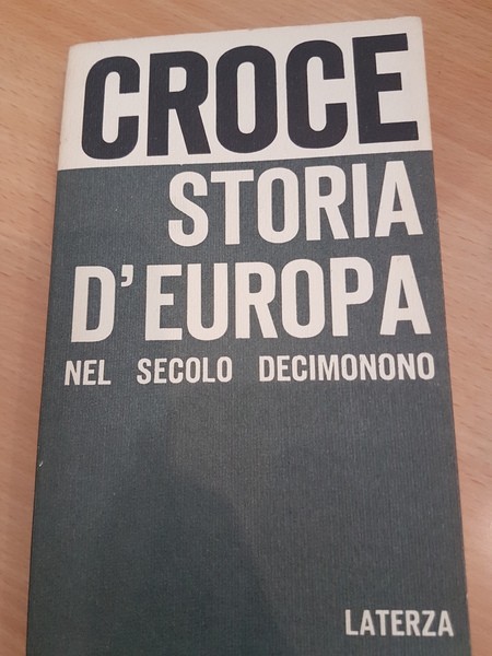 Storia d'europa nel secolo decimonono