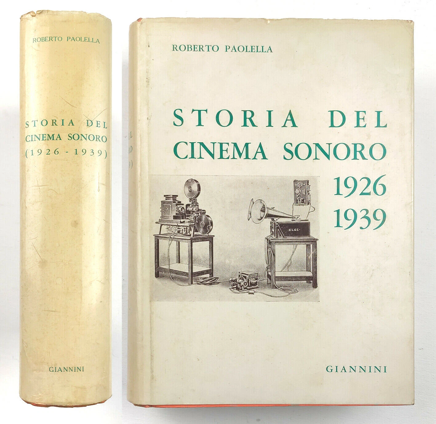 STORIA DEL CINEMA SONORO 1926 - 1939. NAPOLI, GIANNINI, 1966.