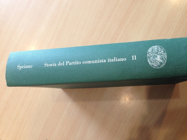 storia del partito comunista italiano volume secondo