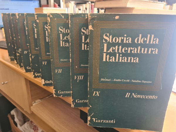 Storia della letteratura Italiana 9 voll.