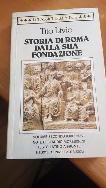 Storia di Roma dalla sua fondazione Vol II ( libri …