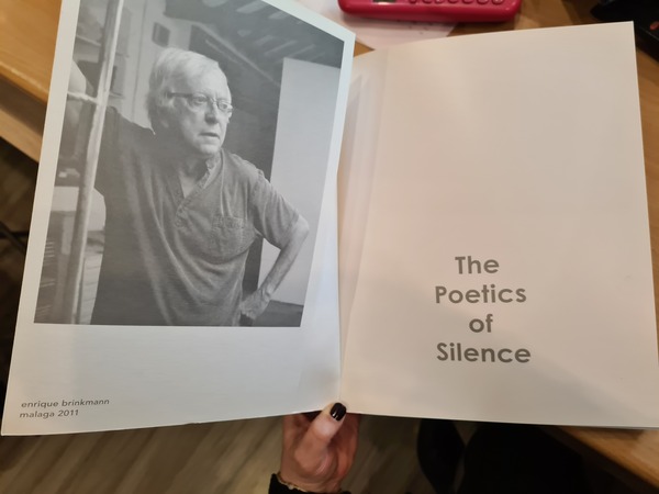 The poetics of silence: Enrique Brinkmann