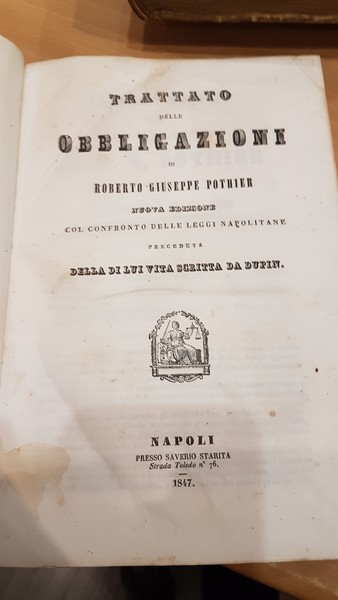 Trattato delle obbligazioni. Nuova edizione