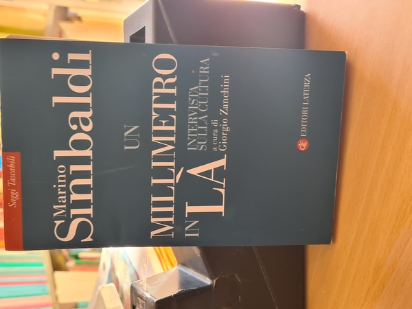 Un millimetro in la'. Intervista sulla cultura