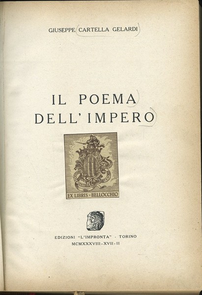 Il Poema dell'Impero