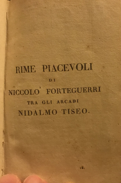 Rime Piacevoli
