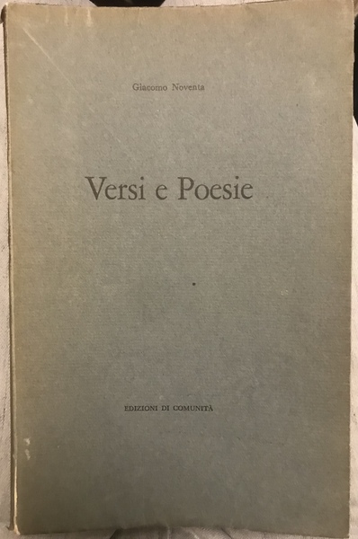 Versi e Poesie