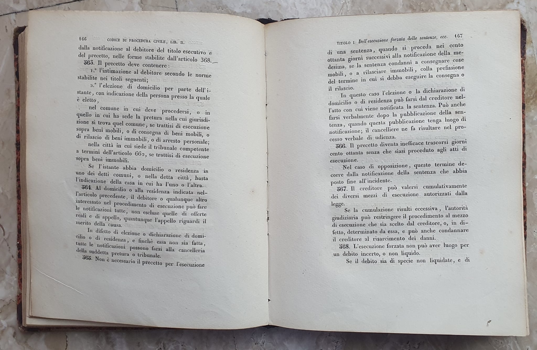 CODICE DI PROCEDURA CIVILE del Regno d'Italia