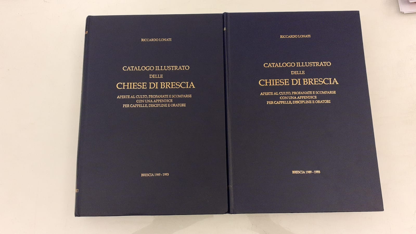 CATALOGO DELLE CHIESE DI BRESCIA - 2 VOLUMI