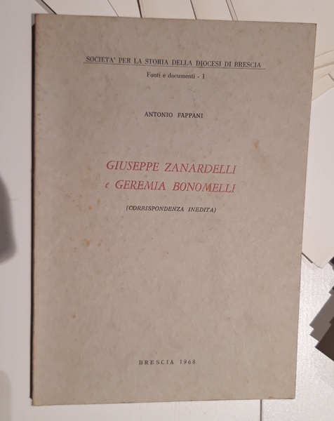 Giuseppe Zanardelli e Geremia Bonomelli