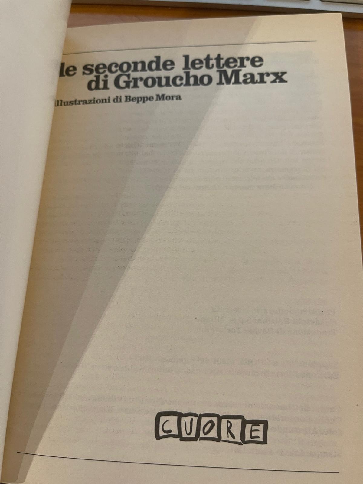 Le seconde lettere di Groucho Marx.