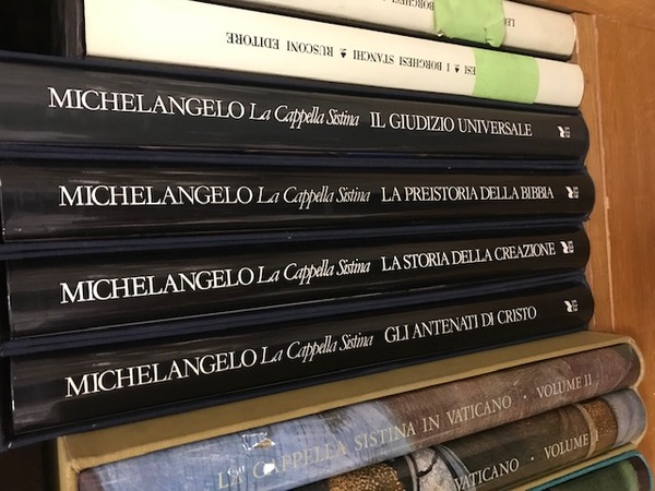 opera completa (la cappella sistina di Michelangelo) 4 volumi