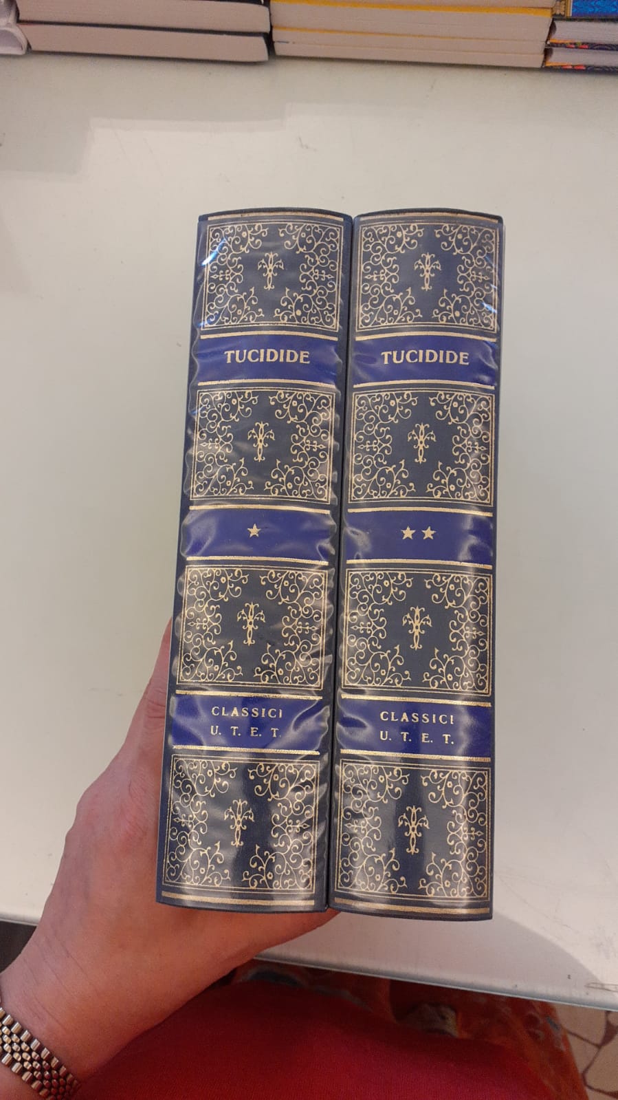 Opera "Le storie" di Tucidide in 2 volumi