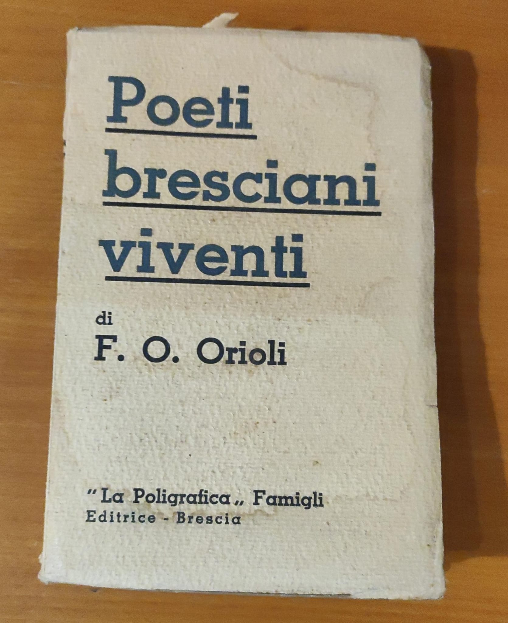 Poeti bresciani viventi