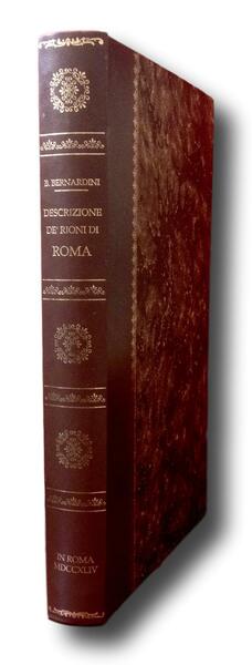 DESCRIZIONE DEL NUOVO RIPARTIMENTO DEI RIONI DI ROMA