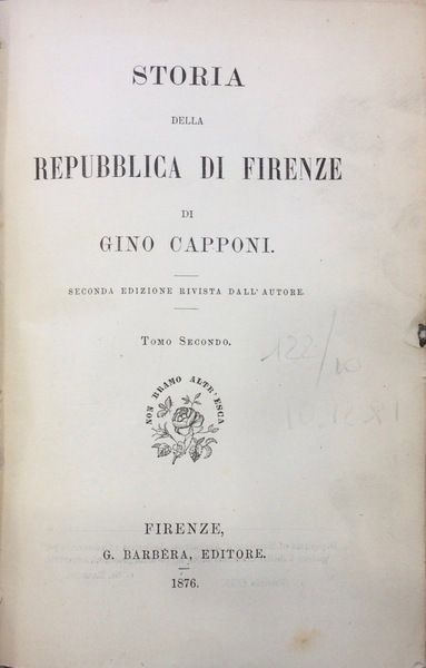 STORIA DELLA REPUBBLICA DI FIRENZE