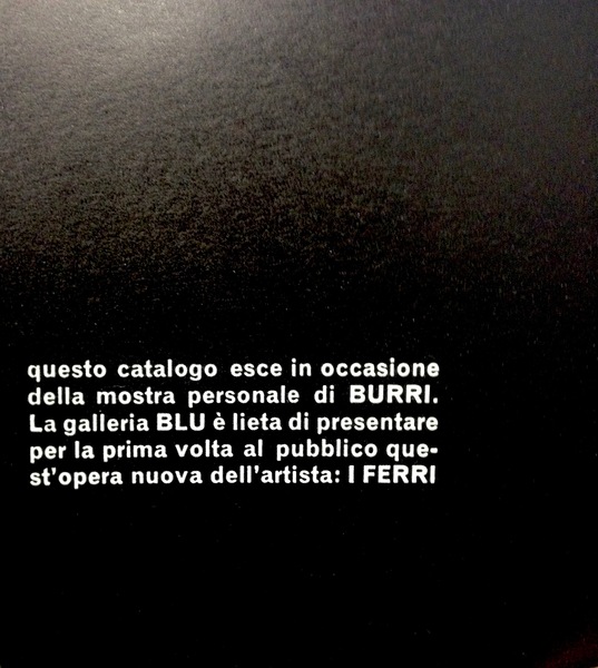 BURRI : FERRI