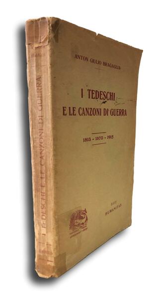 I TEDESCHI E LE CANZONI DI GUERRA 1813 - 1870 …